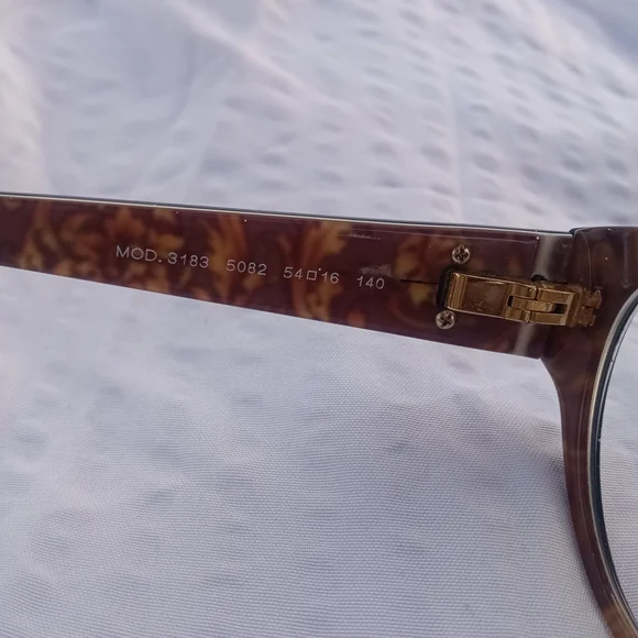 Versace Black Cat-Eye Glasses - Picture 4 of 16